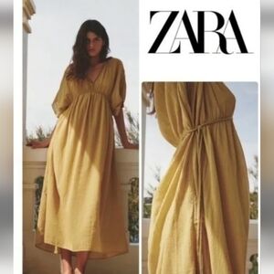 Zara women's maxi dress